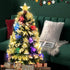 Snowy Christmas Tree Fibre Optic Pre-Lit Ultra-bright Multicolor LED Lights