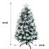 Snowy Christmas Tree Fibre Optic Pre-Lit Ultra-bright Multicolor LED Lights