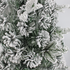 Snow Flocked Christmas Pine Tree Pre-Lit Ultra Bright Multicolour Flashing LED Lights