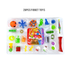 Christmas Advent Calendar 26 Piece Fidget Sensory Pop Toys 25 Days Countdown Gift Box
