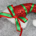 Christmas Headband Santa Hat With Elf Green Ribbon