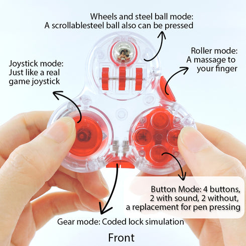 10 Functions Fidget Controller Pad Cube Premium Fidget Toy
