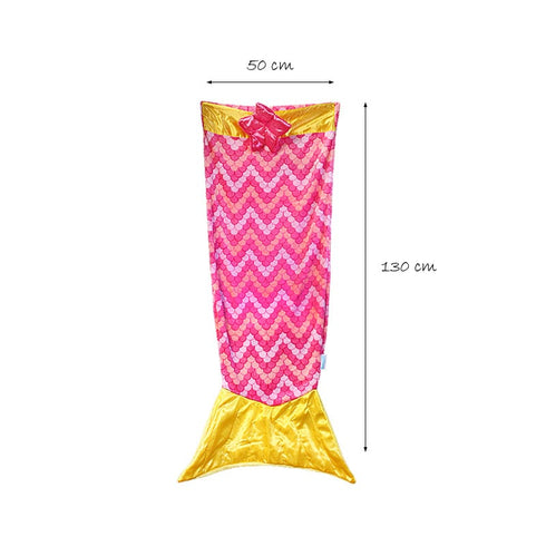 Snuggie Tails Mermaid Blanket One Size 130x50CM