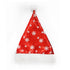 Christmas Hat With White Snowflakes