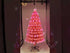 Pink Christmas Fibre Optic Tree Star Decor 8-Mode Ultra-Bright Lights