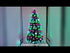 Glitter Baubles Christmas Fibre Optic Tree with Ultra Bright LED Lights