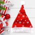 Christmas Hat With White Snowflakes