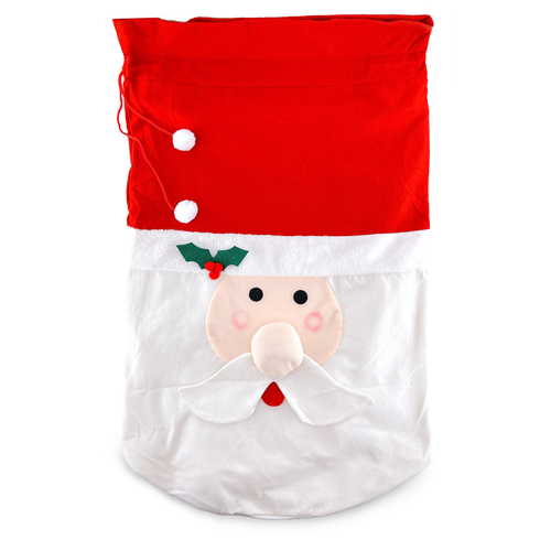 87CM Christmas Gift Bag Drawstring Felt Jumbo Size Santa Sack