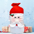 87CM Christmas Gift Bag Drawstring Felt Jumbo Size Santa Sack