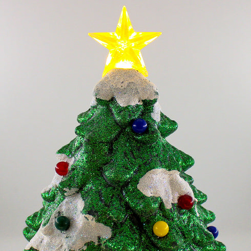 Christmas Village Animated Moving Rotating Train in Tree Musical LED Light Up