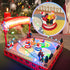 Christmas Village Winter Carnival Spinning Teacups Animated Musical Light-up Theme Park