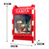 Christmas Village 61cm Large Postbox Letters for Santa with Animated Snowing Scene