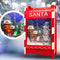 Christmas Village 61cm Large Postbox Letters for Santa with Animated Snowing Scene