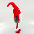 Light Up Standing Santa Claus Gnome with Extendable Legs and Bendable Hat Stuffed Doll for Christmas Decoration