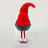 Light Up Standing Santa Claus Gnome with Extendable Legs and Bendable Hat Stuffed Doll for Christmas Decoration