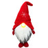Light Up Standing Santa Claus Gnome with White Beard for Christmas Decoration