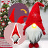 Light Up Standing Santa Claus Gnome with White Beard for Christmas Decoration