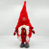 Light Up Standing Santa Claus Gnome with White Beard and Braids for Christmas Decoration