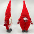 Light Up Standing Santa Claus Gnome with White Beard and Braids for Christmas Decoration