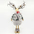 Light-up Standing Reindeer Stuffed Doll Wearing Pants & Scarf Christmas Decoration