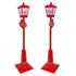 Electric Snow Musical Street Light Lamp Post Christmas Decor