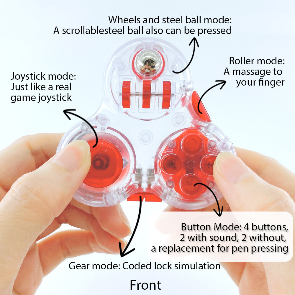 10 Functions Fidget Controller Pad Cube Premium Fidget Toy – Christmas Mall